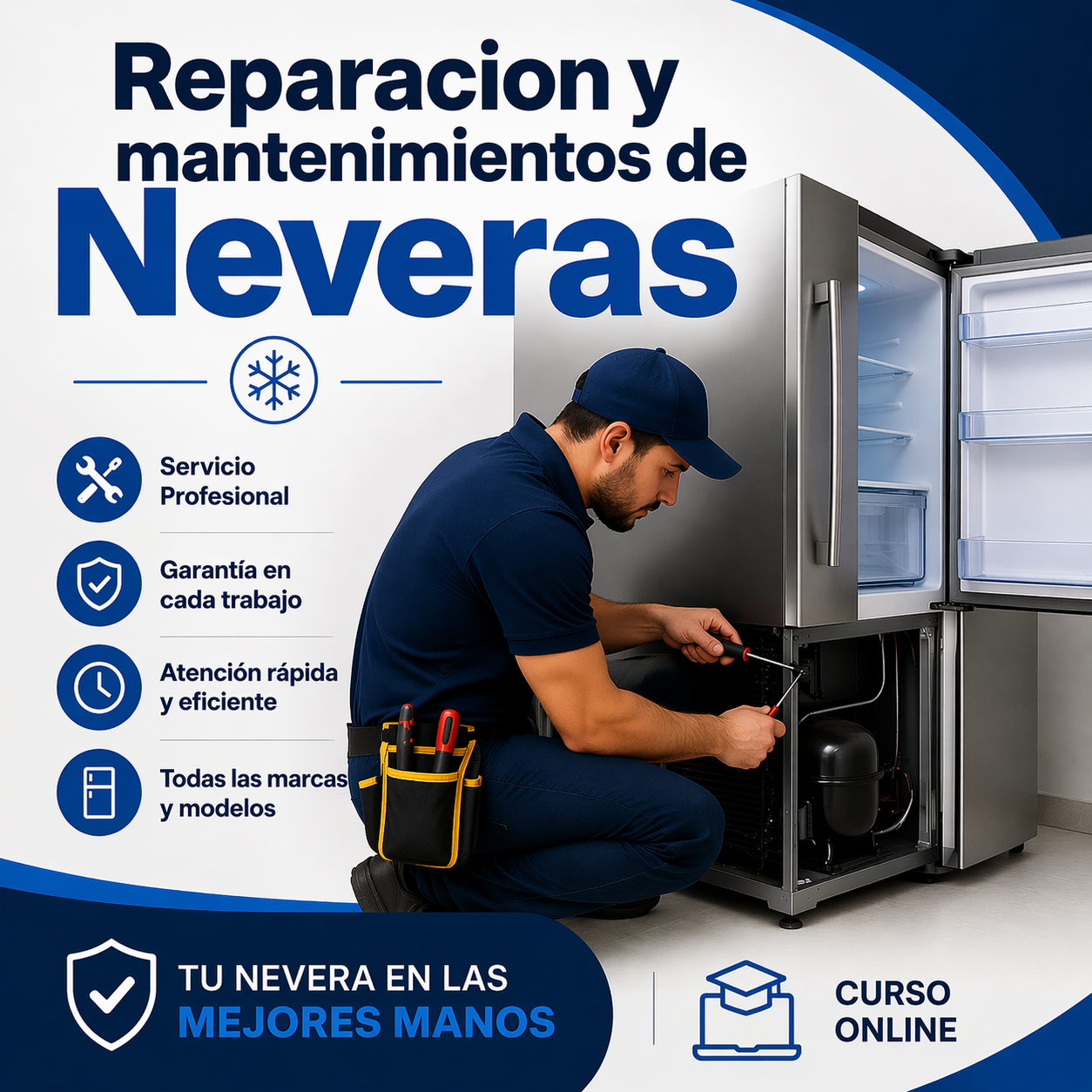 ♻️Reparación y Mantenimineto de Heladeras